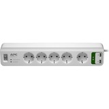 APC PM5U-GR protection surtension Blanc 6 sortie(s) CA 230 V 1,83 m, Multiprise Blanc, 918 J, 6 sortie(s) CA, Type F, 230 V, 50 Hz, 2300 W