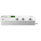 APC PM6U-GR protection surtension Blanc 6 sortie(s) CA 230 V 2 m, Multiprise Blanc, 1836 J, 6 sortie(s) CA, Type F, 230 V, 50 Hz, 2300 W