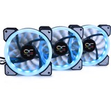Alphacool Eiszyklon Aurora LUX Digital RGB ventilateurs de boîtier 3 pièces, 120 x 120 x 25 mm, 3 pièces, 3-pins fan-connector