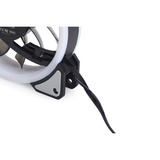 Alphacool Eiszyklon Aurora LUX Digital RGB ventilateurs de boîtier 3 pièces, 120 x 120 x 25 mm, 3 pièces, 3-pins fan-connector