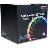 Alphacool Eiszyklon Aurora LUX Digital RGB ventilateurs de boîtier 3 pièces, 120 x 120 x 25 mm, 3 pièces, 3-pins fan-connector