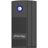 BlueWalker Basic VI 650 SB Interactivité de ligne 0,65 kVA 360 W 2 sortie(s) CA, UPS Noir, Interactivité de ligne, 0,65 kVA, 360 W, 162 V, 290 V, 50/60 Hz