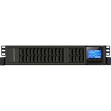 BlueWalker VFI 1000CRM LCD Double-conversion (en ligne) 1 kVA 800 W 3 sortie(s) CA, UPS Noir, Double-conversion (en ligne), 1 kVA, 800 W, Sinus, 110 V, 300 V