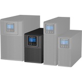 BlueWalker VFI 1000 TGB Double-conversion (en ligne) 1 kVA 900 W 4 sortie(s) CA, UPS Noir, Double-conversion (en ligne), 1 kVA, 900 W, Sinus, 176 V, 300 V