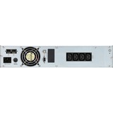 BlueWalker VFI 2000CRM LCD Double-conversion (en ligne) 2 kVA 1600 W 4 sortie(s) CA, UPS Noir, Double-conversion (en ligne), 2 kVA, 1600 W, Sinus, 110 V, 300 V