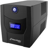 BlueWalker VI 1500 STL Interactivité de ligne 1,5 kVA 900 W 4 sortie(s) CA, UPS Noir, Interactivité de ligne, 1,5 kVA, 900 W, Sinus, 162 V, 290 V