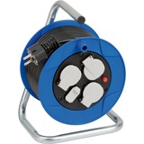 Brennenstuhl 1079180600 multiprise 15 m 3 sortie(s) CA Intérieure Noir, Bleu, Blanc, Tambour à câble Bleu/Noir, 15 m, 3 sortie(s) CA, Intérieure, IP20, PVC, Plastique, Noir, Bleu, Blanc