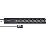 Brennenstuhl 1153300467 protection surtension 7 sortie(s) CA 230 V 2 m Noir multiprise à 7 prises Noir, 7x prises, 7 sortie(s) CA, Type F, 230 V, 16 A, 3500 W, 2 m