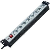 Brennenstuhl 1156057018 accessoire de racks multiprise à 8 prises Noir/gris clair, 8x prises, 3 m, Noir