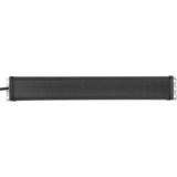 Brennenstuhl 1156057128 multiprise 3 m 8 sortie(s) CA Intérieure Noir Noir/Gris clair, 3 m, 8 sortie(s) CA, Intérieure, Géré, Noir, 90 mm