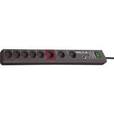 Brennenstuhl 1159490936 multiprise 3 m 8 sortie(s) CA Anthracite Gris, 3 m, 8 sortie(s) CA, Anthracite, 3500 W, 16 A, Noir
