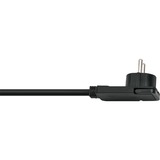 Brennenstuhl 1168980020 Noir 2m câble électrique, Câble d'extension Noir, 2 m, Mâle/Femelle, Noir
