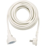 Brennenstuhl 1168980210 câble électrique Blanc 10 m, Câble d'extension Blanc, 10 m, Blanc