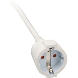 Brennenstuhl 1168980220 câble électrique Blanc 2 m, Câble d'extension Blanc, 2 m, Blanc