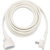 Brennenstuhl 1168980250 câble électrique Blanc 5 m, Câble d'extension Blanc, 5 m, Blanc