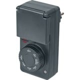 Brennenstuhl 1506120 minuteur électrique Noir Programmateur journalier Anthracite, Programmateur journalier, Noir, Rotatif, IP44, 91 mm, 62 mm