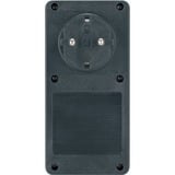 Brennenstuhl 1506120 minuteur électrique Noir Programmateur journalier Anthracite, Programmateur journalier, Noir, Rotatif, IP44, 91 mm, 62 mm