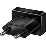 Brennenstuhl 1508520 adaptateur de puissance & onduleur Intérieure Noir, Adaptateur de prise Noir, Universel, Intérieure, Noir, 48 mm, 45 mm, 65 mm