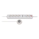 Brennenstuhl EL CSP 24 DE 3676 Blanc 6 sortie(s) CA 230 V 1,2 m multiprise à 6 prises Blanc, 6x prises, 6 sortie(s) CA, Type E, 230 V, 50 Hz, Blanc, 1,2 m