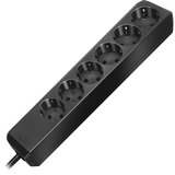 Brennenstuhl Eco-Line Noir 6 sortie(s) CA 1,5 m multiprise à 6 prises Noir, 6x prises, 6 sortie(s) CA, Type H, Noir, 1,5 m, 330 mm