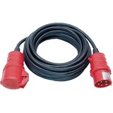 Brennenstuhl H07RN-F 5G2,5 Noir 10 m, Câble d'extension Noir, 5, 10 m, 16 A