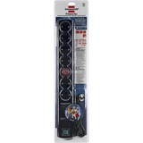 Brennenstuhl Primera-Tec DigiMaster 7 sortie(s) CA 2 m multiprise à 7 prises Noir, 7x prises, 7 sortie(s) CA, Type F, 16 A, Type F, 2 m, 550 mm
