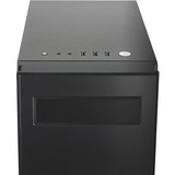 Chieftec AL-02B-TG-OP unité centrale Tower Noir boîtier midi tower Noir | 3x USB-A | Verre Trempé