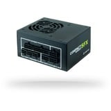 Chieftec CSN-450C unité d'alimentation d'énergie 20+4 pin ATX SFX Noir alimentation  modulaire 450 watt Noir, 2x PCIe, 450 W, 100 - 240 V, 47 - 63 Hz, 6 A, Actif, 90 W