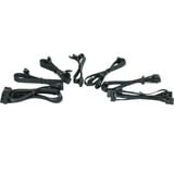 Chieftec CSN-550C unité d'alimentation d'énergie 20+4 pin ATX PS/2 Noir alimentation  modulaire 550 watt Noir, 2x PCIe, 550 W, 100 - 240 V, 47 - 63 Hz, 6 A, Actif, 90 W