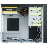 Chieftec CT-01B-OP unité centrale Mini Tower Noir, boîtier pc Noir | 3x USB-A