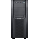 Chieftec CW-01B-OP unité centrale Tower Noir boîtier midi tower Noir | 2x USB-A