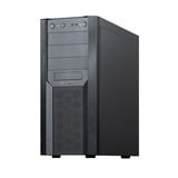 Chieftec CW-01B-OP unité centrale Tower Noir boîtier midi tower Noir | 2x USB-A