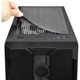 Chieftec GS-01B-OP unité centrale Tower Noir boîtier midi tower Noir | 2x USB-A | RGB | Verre Trempé