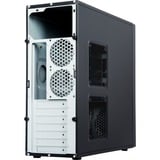 Chieftec HQ-01B-OP unité centrale Midi Tower Noir, boîtier pc Noir | 2x USB-A