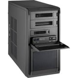 Chieftec LT-01B-OP unité centrale Mini Tower Noir, boîtier pc Noir | 3x USB-A