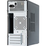Chieftec Mesh MidiTower LCX-01SLSLB Argent 400 W boîtier mini tower Noir | 3x USB-A