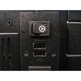 Chieftec UNC-410S-B-U3 Support Noir boîtier rack 2x USB-A