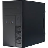 Chieftec XT-01B-350GPB unité centrale Mini Tower Noir 350 W, boîtier pc Noir | 2x USB-A