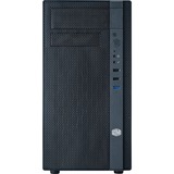 Cooler Master N200, Boîtier PC Noir, Mini-Tour, PC, Plastique, Acier, Noir, Micro ATX,Mini-ITX, maison/bureau