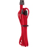 Corsair CP-8920223 câble d'alimentation interne Rouge, Mâle, Mâle, Droit, Droit, Noir, Rouge