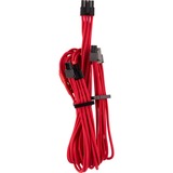 Corsair CP-8920223 câble d'alimentation interne Rouge, Mâle, Mâle, Droit, Droit, Noir, Rouge