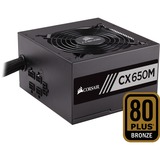 Corsair CX650M, 650 Watt, Alimentation Noir, 4x PCIe