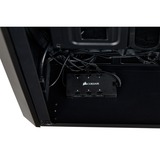Corsair Crystal 280X RGB, Moyen tour Noir, 2x USB-A 3.2 (5 Gbit/s), 2x Audio, Window-kit