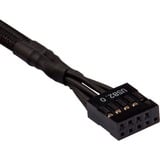 Corsair Kit d'extension de la face avant, Câble d'extension Noir, 0,3 mètre