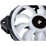 Corsair LL120 RGB LED PWM fan - Single Pac, Ventilateur de boîtier Noir, 1 pièce, connecteur de ventilateur PWM à 4 broches
