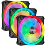 Corsair iCUE QL120 RGB, Ventilateur de boîtier Noir, 3 piéces