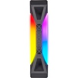Corsair iCUE QL120 RGB, Ventilateur de boîtier Noir, 3 piéces