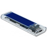 DeLOCK Boitier externe pour M.2 NVME PCIe SS, Boîtier disque dur Transparent