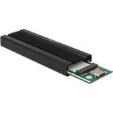 DeLOCK Boitier externe pour M.2 NVMe PCIe SSD, Boîtier disque dur Noir, 42600, USB Type-C