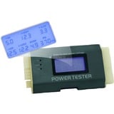 DeLOCK Power supply tester III, Appareil de mesure Noir
